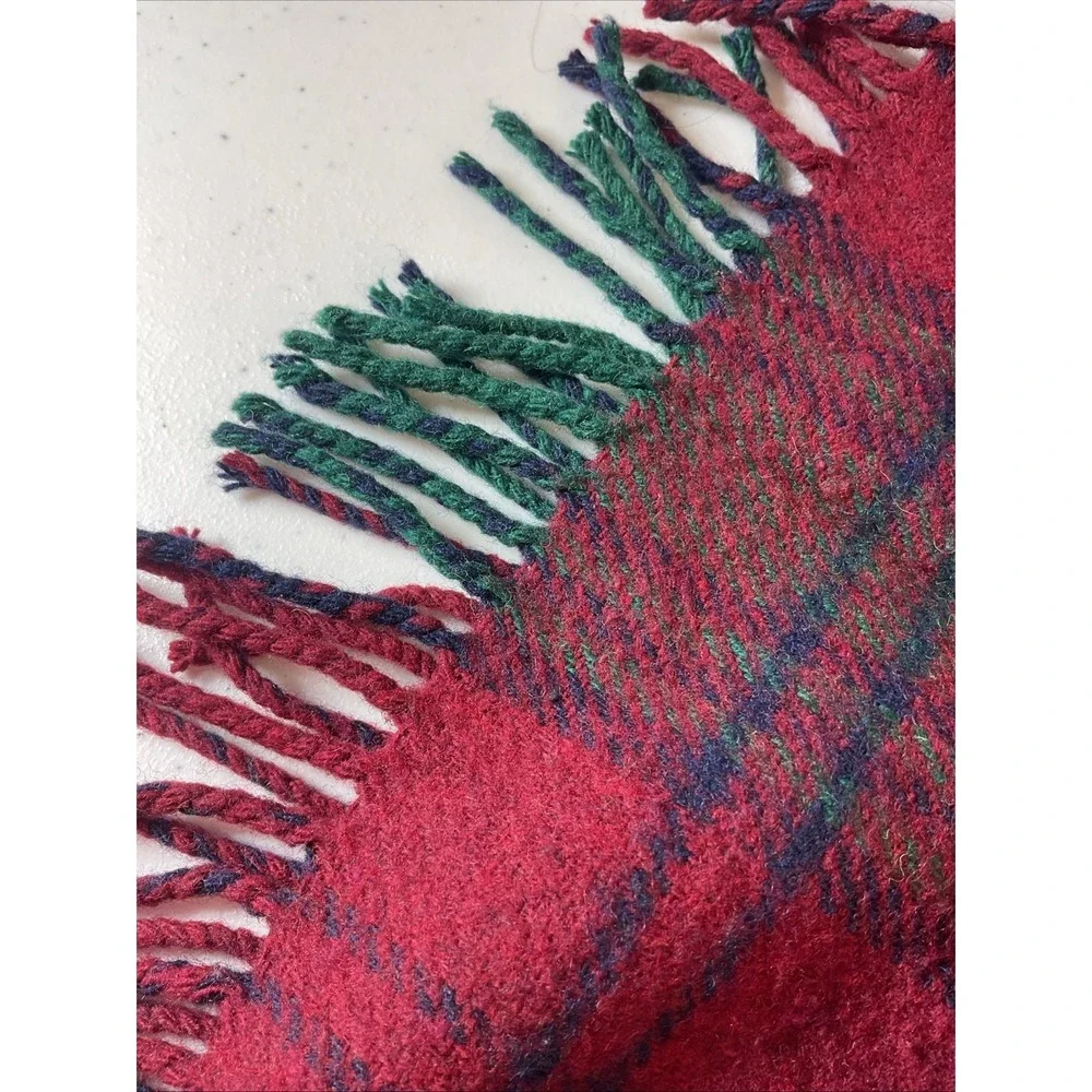 VTg James Pringle Weavers Blanket 50x60‎ Scotland Tartan Plaid All Wool Rug